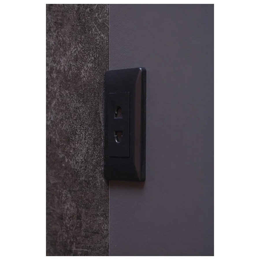 Зеркальный шкаф с подсветкой Silver Mirrors Фиджи-Антрацит 60 х 80 см - 3.2 LED-00003044 левый часы, ТХ, подогрев, сенсорный выключатель создать уют и комфорт, это просто!