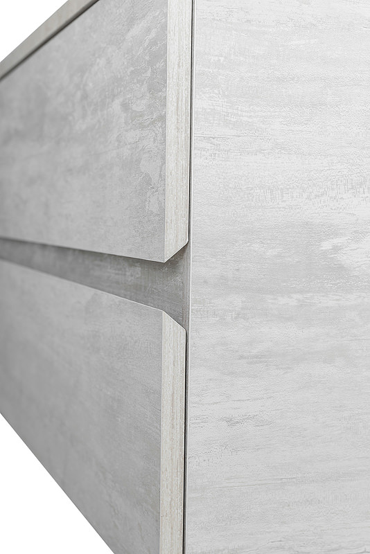 Тумба с раковиной подвесная CEZARES 120 см MOLVENO 46-120-2C-SO-LB Legno Bianco в 100Kran: Широкий выбор и доступные цены.