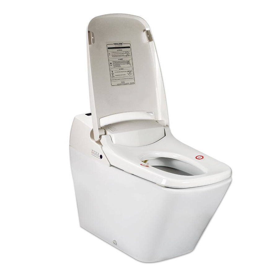 Электронный унитаз биде SensPa Tankless TCB 080SA SQUARE CERAMIC в 100Kran: Широкий выбор и доступные цены.