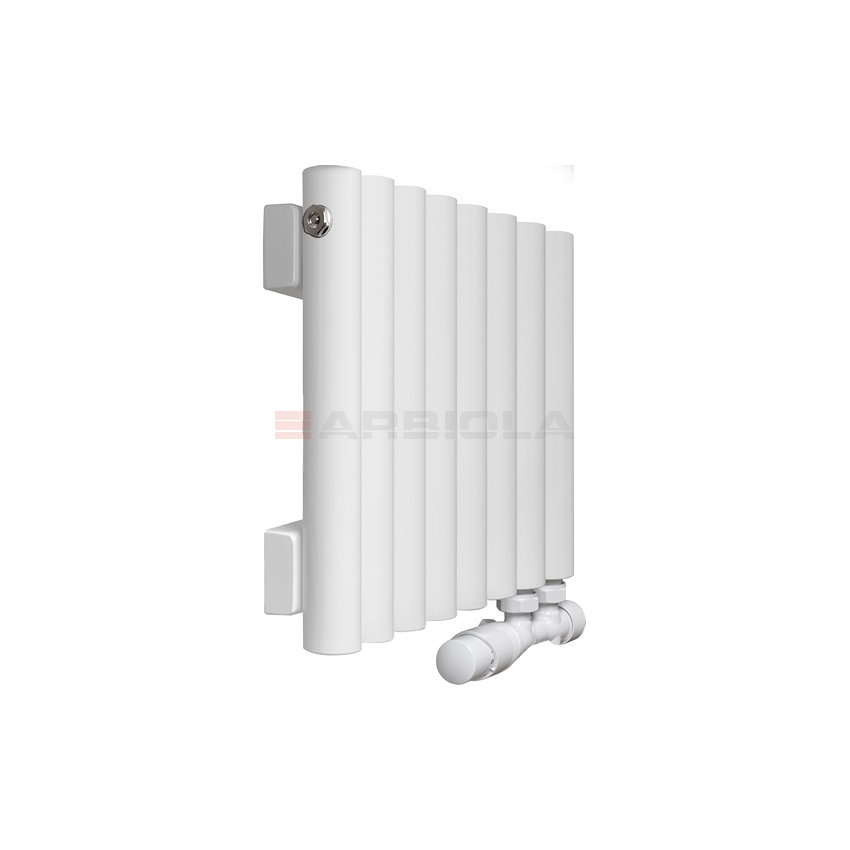 Вертикальный радиатор с нижним подключением Arbiola Iris V 108488 9,2 х 60 см ral classic от интернет-магазина сантехники 100Kran!