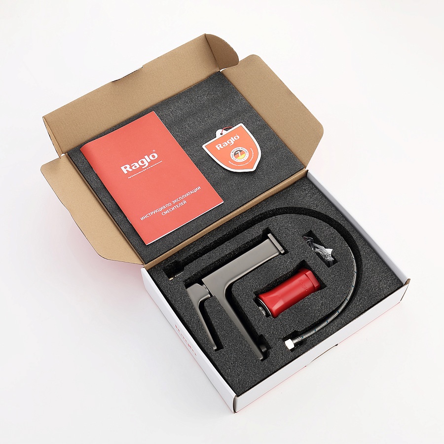 Смеситель для раковины Raglo R51.10.09 графит в 100Kran: Широкий выбор и доступные цены.