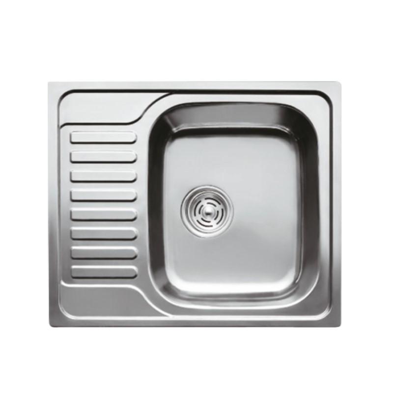Кухонная мойка Haiba HBD4858  58 х 48,5 см сталь в 100Kran: Широкий выбор и доступные цены.
