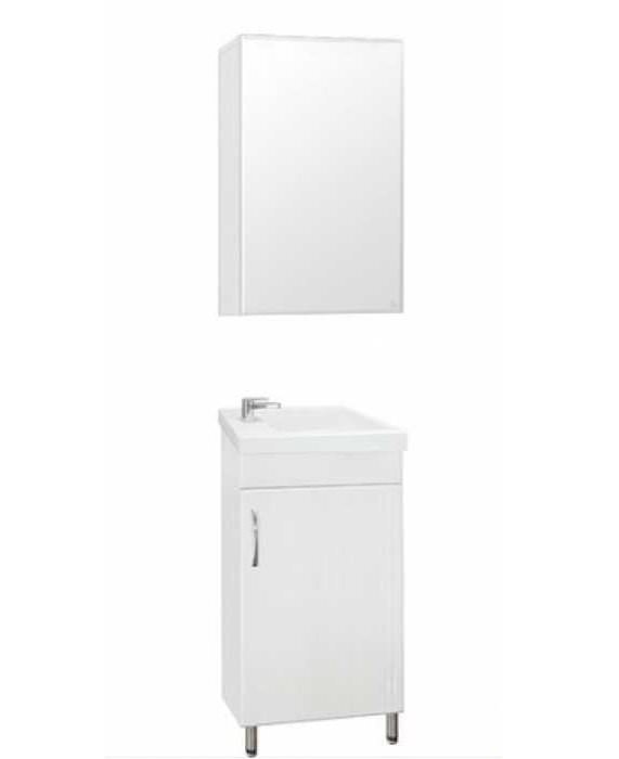 Тумба под раковину  напольная  Style Line Эко Стандарт №1 40 см белый ЛС-00000307 в 100Kran: Широкий выбор и доступные цены.