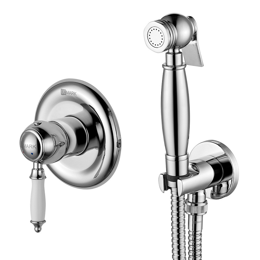 Гигиенический душ встраиваемый Lemark Villa LM4819C хром в 100Kran: Широкий выбор и доступные цены.