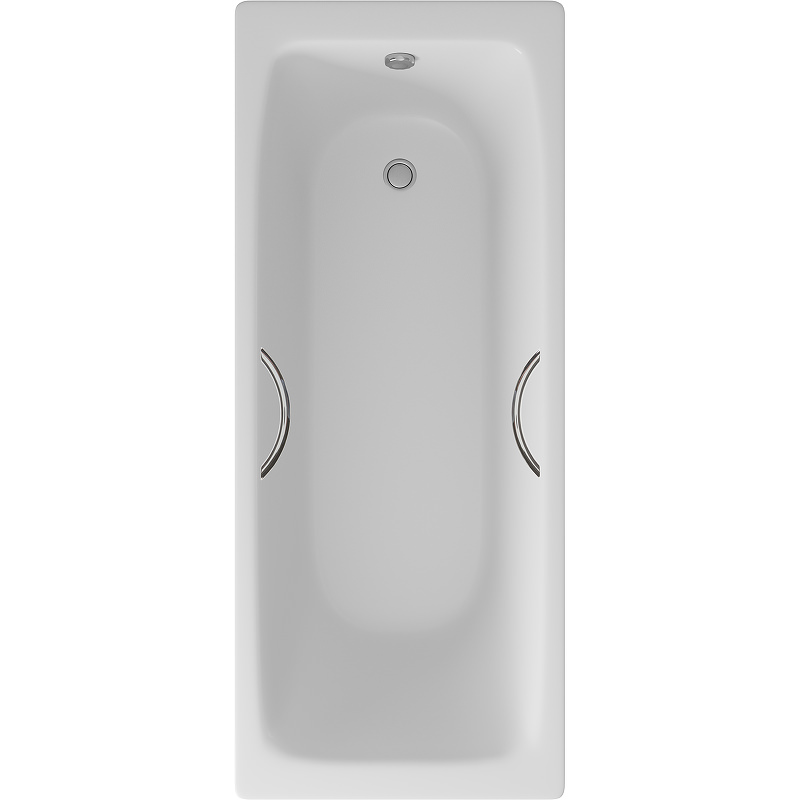 Чугунная ванна Delice Biove 170x75 DLR_220509R с ручками в 100Kran: Широкий выбор и доступные цены.