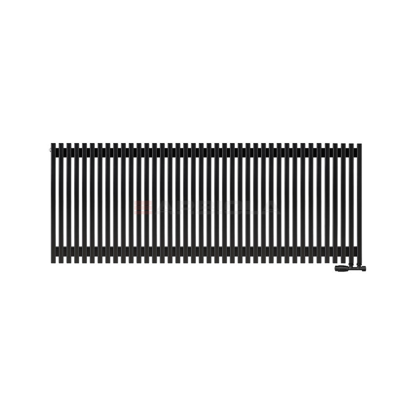 Вертикальный радиатор с нижним подключением Arbiola Compact V 102520 198 х 75 см Черный от интернет-магазина сантехники 100Kran!