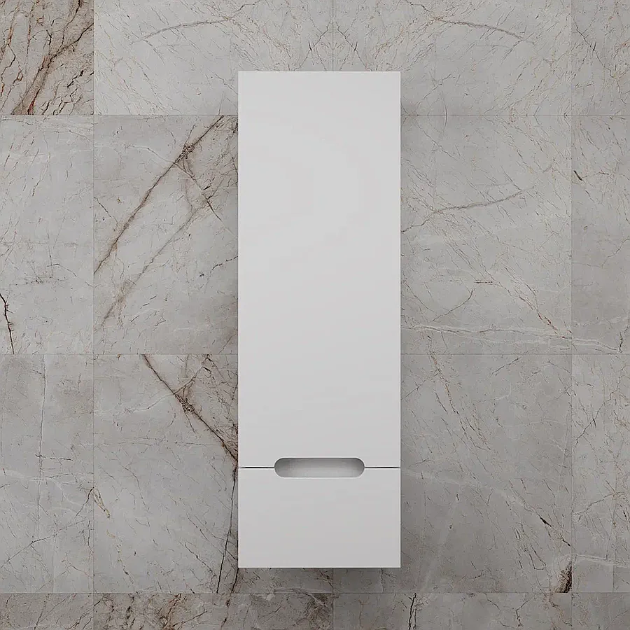 Пенал подвесной  Style Line Матис 36 см ЛС-00002448 белый матовый в 100Kran: Широкий выбор и доступные цены.