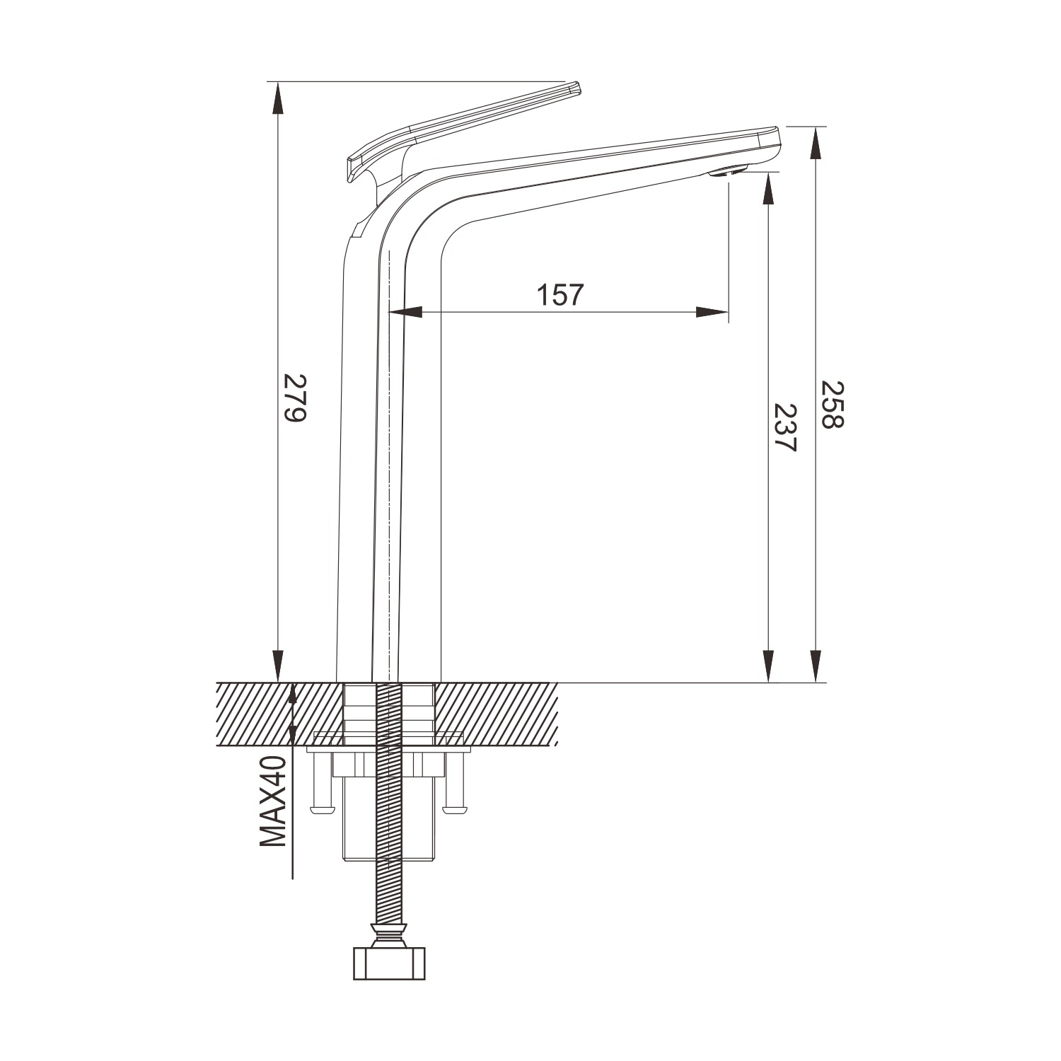 Смеситель для раковины Rose R39 R3911 хром в 100Kran: Широкий выбор и доступные цены.