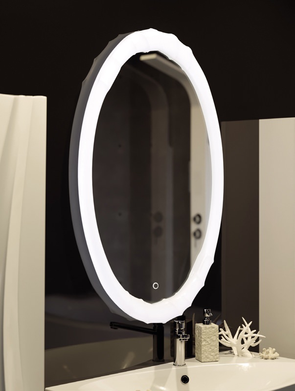 Зеркало Aima Design Mirage 70*105 Light с подогревом  У51940 100Kran: Широкий выбор и доступные цены.