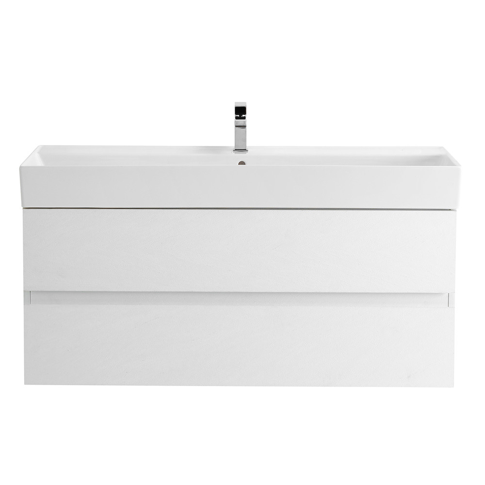 Тумба с раковиной подвесная CEZARES 120 см MOLVENO 46-120-2C-SO-BG Bianco Ghiaccio в 100Kran: Широкий выбор и доступные цены.