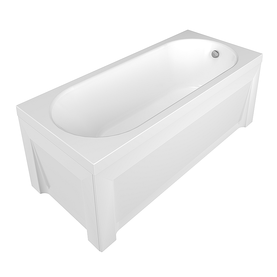 Ванна акриловая с гидромассажем 170х70 см Timo ROHA1770-KT17-SPV1505-T-CM-FP17S белая в 100Kran: Широкий выбор и доступные цены.