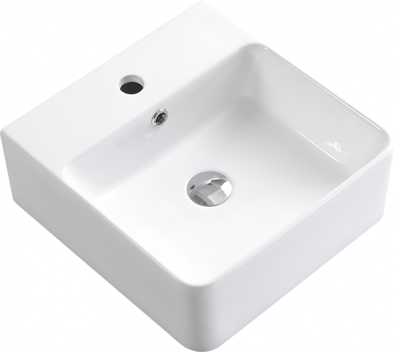 Раковина накладная ESBANO 40 см ESRNCIRC40W CIRCON-40 (white) белый в 100Kran: Широкий выбор и доступные цены.