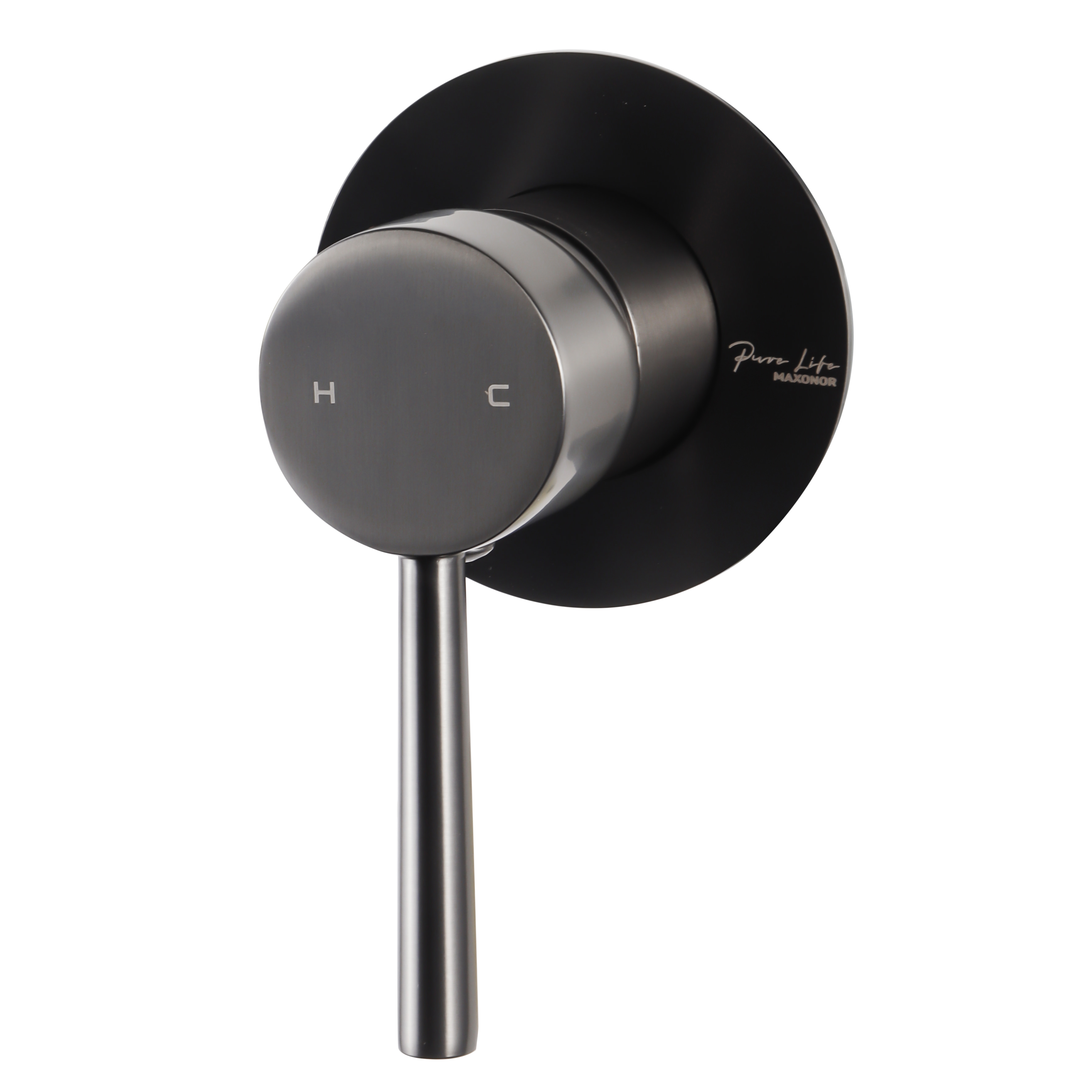Смеситель для раковины Maxonor PURE LIFE PL7387-9 графит матовый в 100Kran: Широкий выбор и доступные цены.
