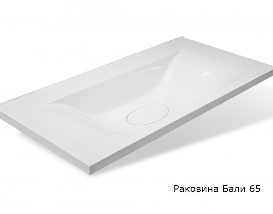 Тумба с раковиной подвесная Style Line Экзотик 65 умывальник Бали 65 белый/ коричневый ЛС-00000400 в 100Kran: Широкий выбор и доступные цены.