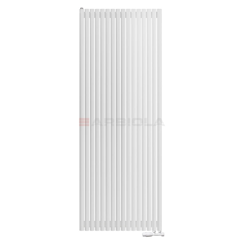 Вертикальный радиатор с нижним подключением Arbiola Iris V 108986 79,2 х 220 см ral classic от интернет-магазина сантехники 100Kran!