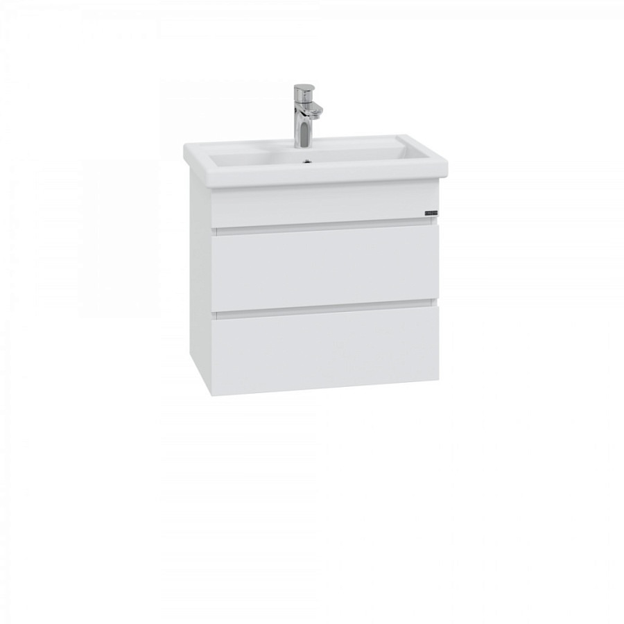 Тумба под раковину подвесная СаНта Марс 60 см 700292 белая в 100Kran: Широкий выбор и доступные цены.