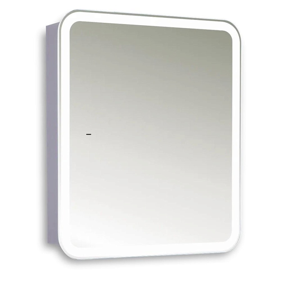 Зеркальный шкаф с подсветкой Silver Mirrors Фиджи Flip 70 ИК 70 х 80 см LED-00002977бесконтактный сенсор создать уют и комфорт, это просто!