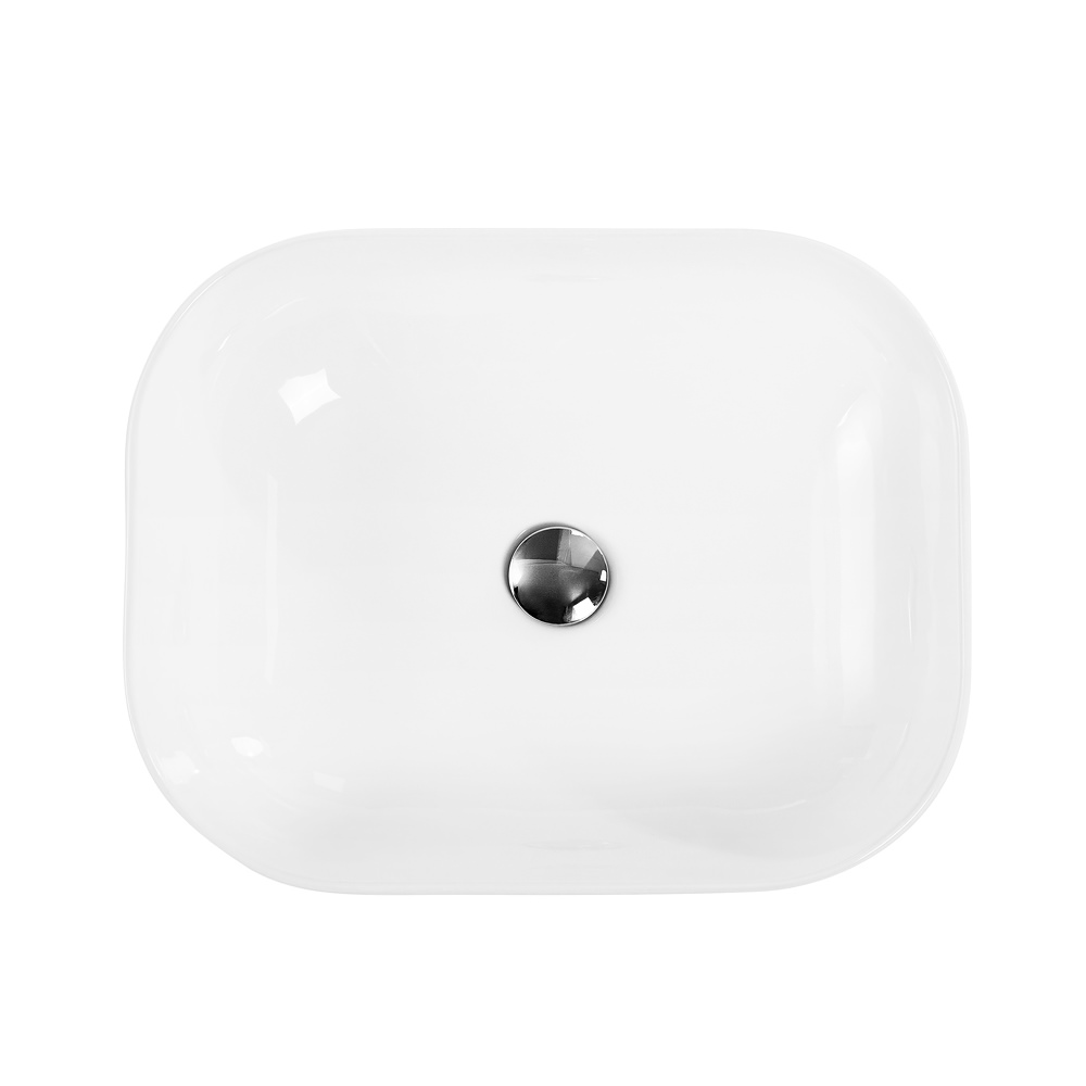 Накладная раковина BelBagno BB1302 40  см белая глянцевая в 100Kran: Широкий выбор и доступные цены.