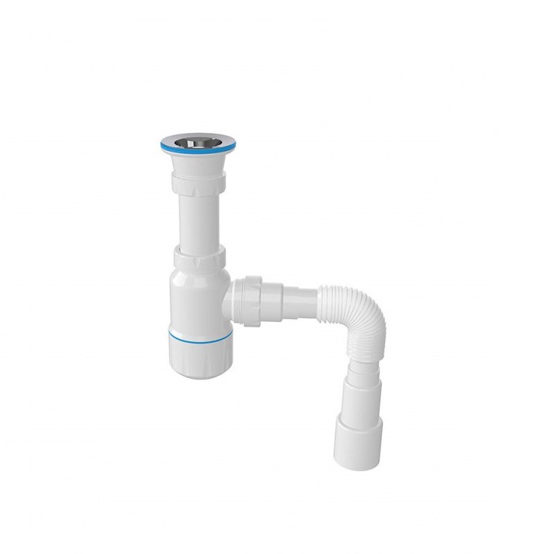 Сифон для умывальника Nova NV1051 выпуск 70 мм в 100Kran: Широкий выбор и доступные цены.