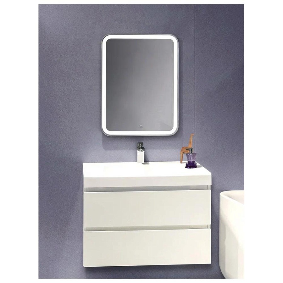 Зеркальный шкаф с подсветкой Silver Mirrors Фиджи 60 х 80 см LED-00002364 сенсорный выключатель создать уют и комфорт, это просто!