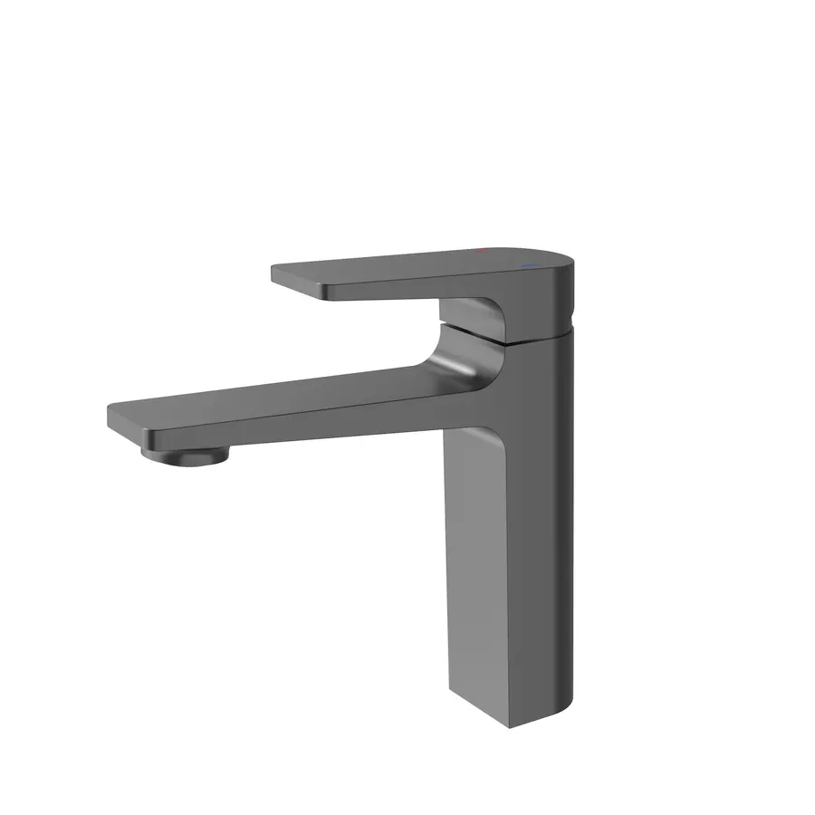 Смеситель для раковины FAUCET DREISER RH-G3001-QH оружейная сталь в 100Kran: Широкий выбор и доступные цены.