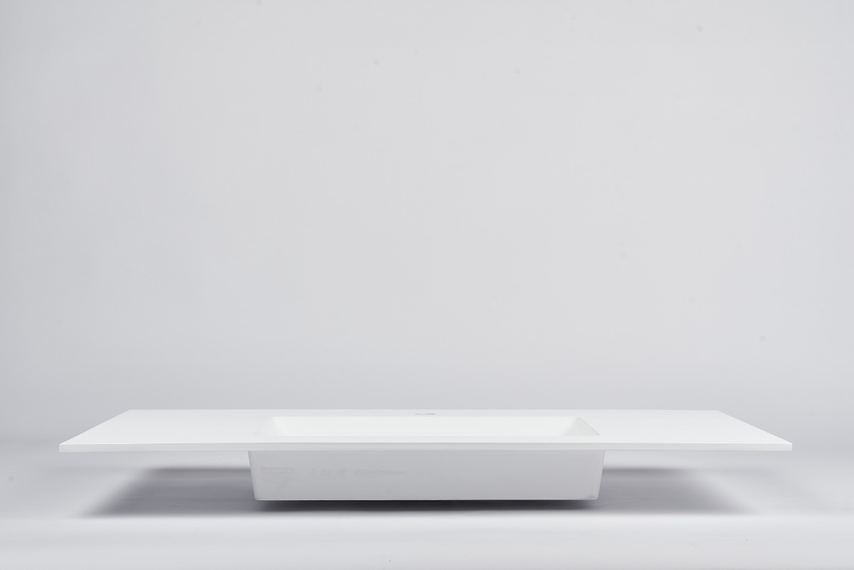 Раковина мебельная ACQUABELLA INTEGRA SF SLATE 100 BLANCO белый в 100Kran: Широкий выбор и доступные цены.