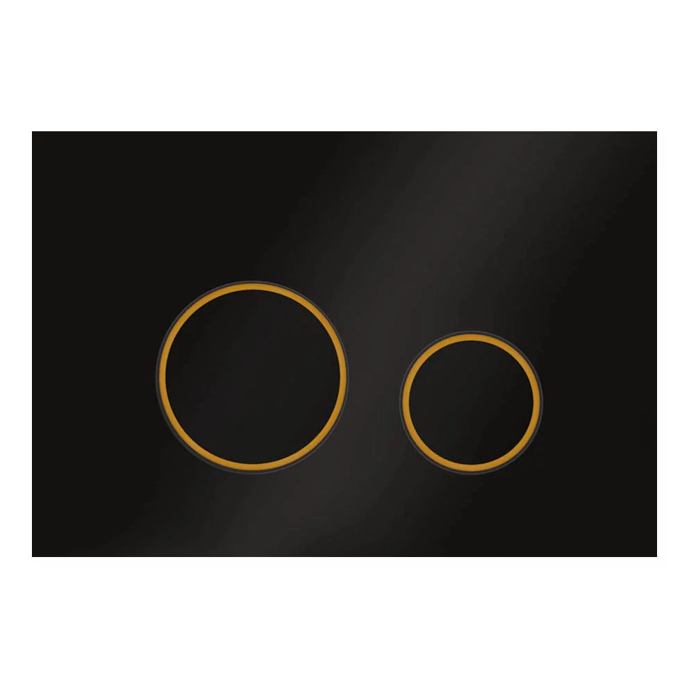 Клавиша смыва Veconi Round Design VFRD004BLG черный в 100Kran: Широкий выбор и доступные цены.
