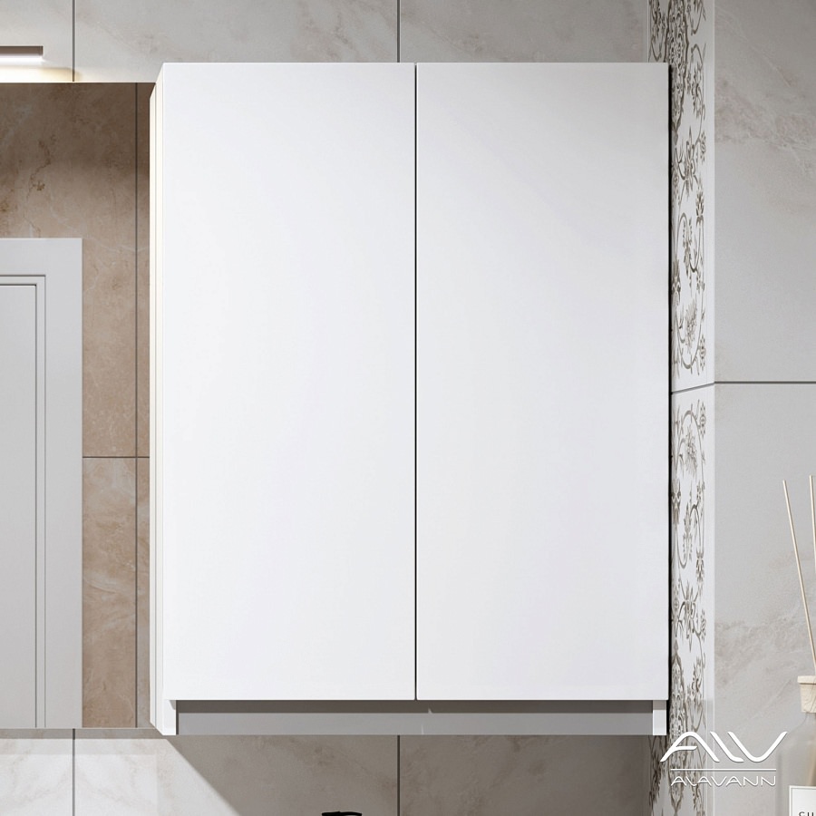 Шкаф подвесной Alavann Soft Silver 70 см ALV0232002 белыйв 100Kran: Широкий выбор и доступные цены.