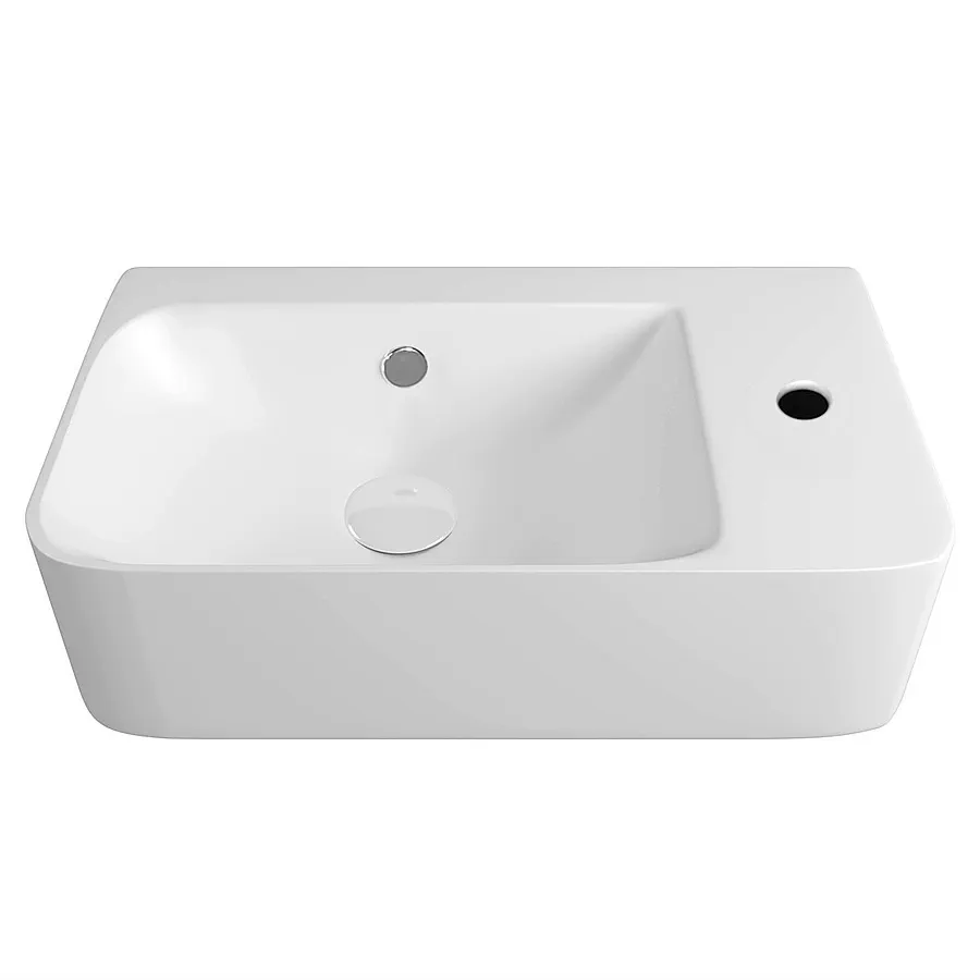 Раковина подвесная Maretti Aria AR13PD30-844 белая в 100Kran: Широкий выбор и доступные цены.