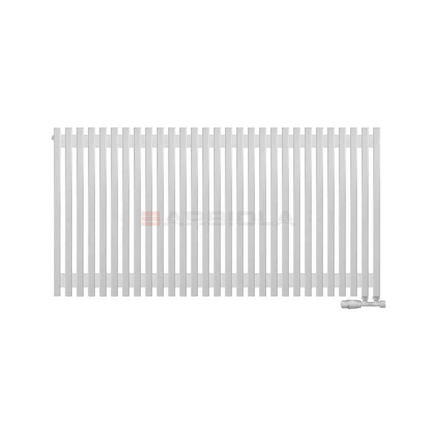 Вертикальный радиатор с нижним подключением Arbiola Compact V 102384 143 х 70 см белый матовый ral 9016 от интернет-магазина сантехники 100Kran!