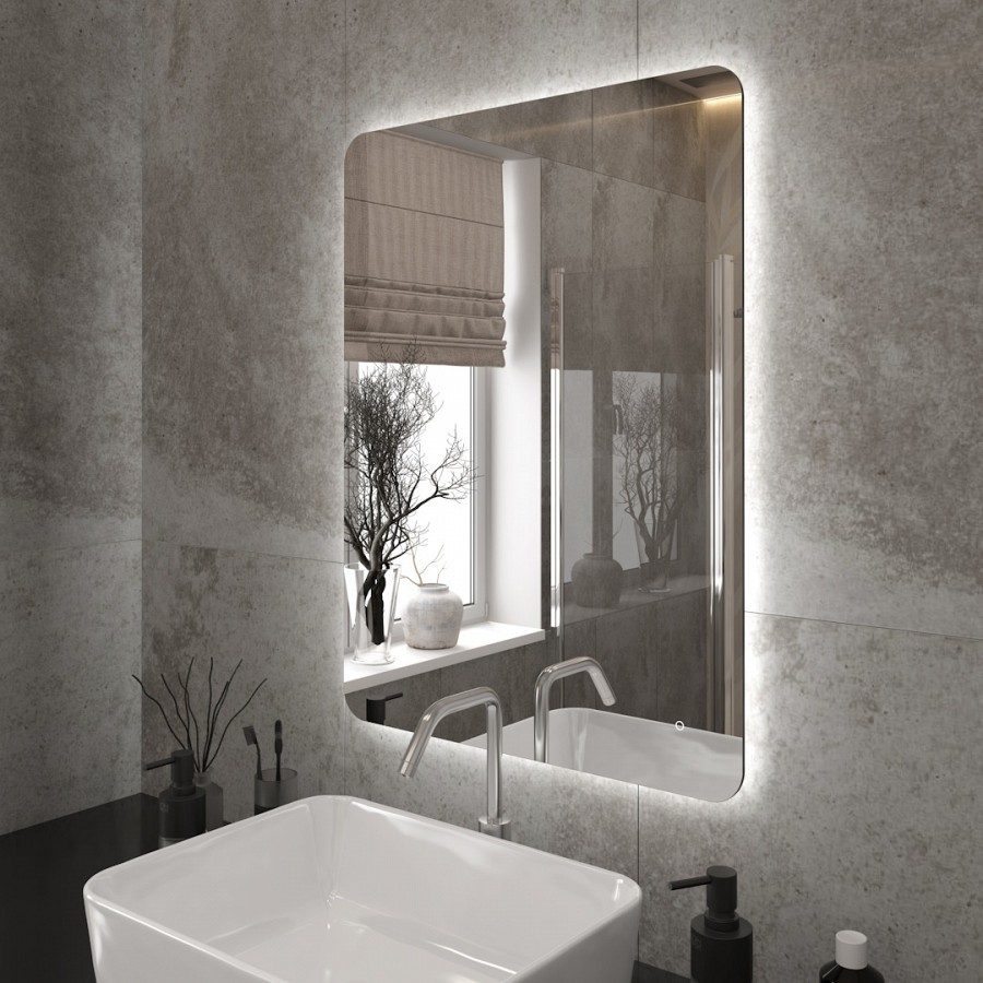 Зеркало с подсветкой Maretti Florenza FL146080P16EL 60x80 см 100Kran: Широкий выбор и доступные цены.