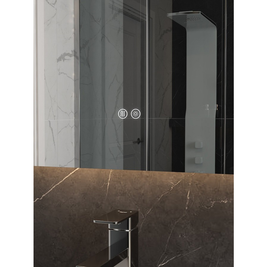 Зеркало с подсветкой Maretti Florenza FL146065P14EL 60x65 см 100Kran: Широкий выбор и доступные цены.