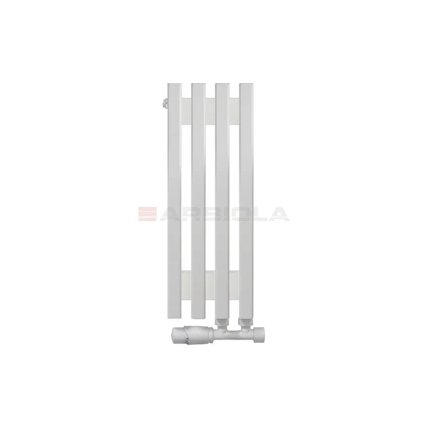 Вертикальный радиатор с нижним подключением Arbiola Compact V 89841 18 х 50 см белый матовый ral 9016 от интернет-магазина сантехники 100Kran!