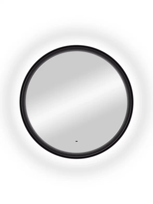 Зеркало с подсветкой "Planet black Led" D 1000 с бесконтактным сенсором 100Kran: Широкий выбор и доступные цены.
