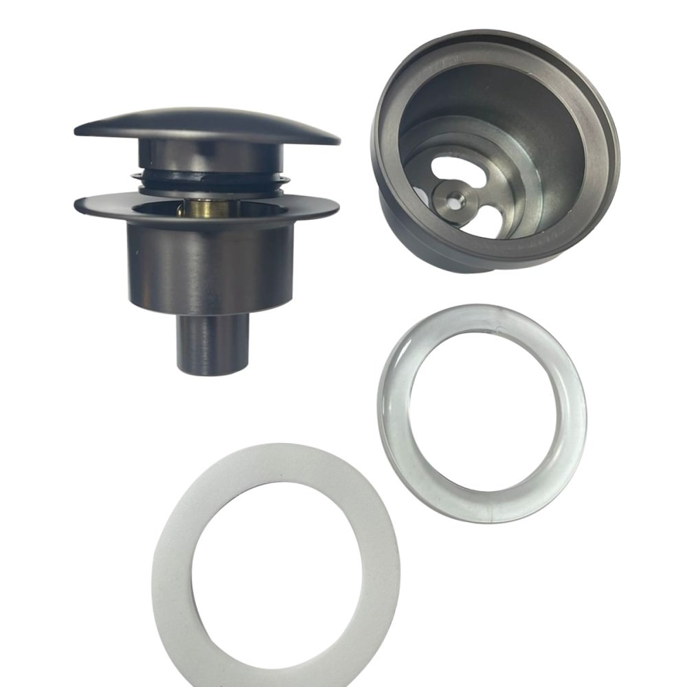 Донный клапан Haiba HB64-3 пепельный в 100Kran: Широкий выбор и доступные цены.