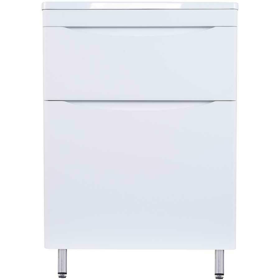 Тумба напольная Style Line Бергамо мини 60 см СС-00002307 антискрейтч белый в 100Kran: Широкий выбор и доступные цены.