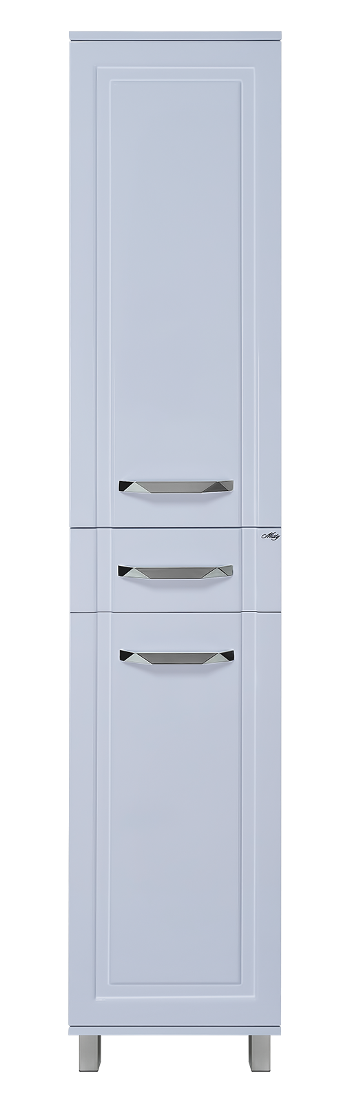 Шкаф - пенал Misty Терра 40 напольный правый серый П-Тер0504050-1ЯП в 100Kran: Широкий выбор и доступные цены.