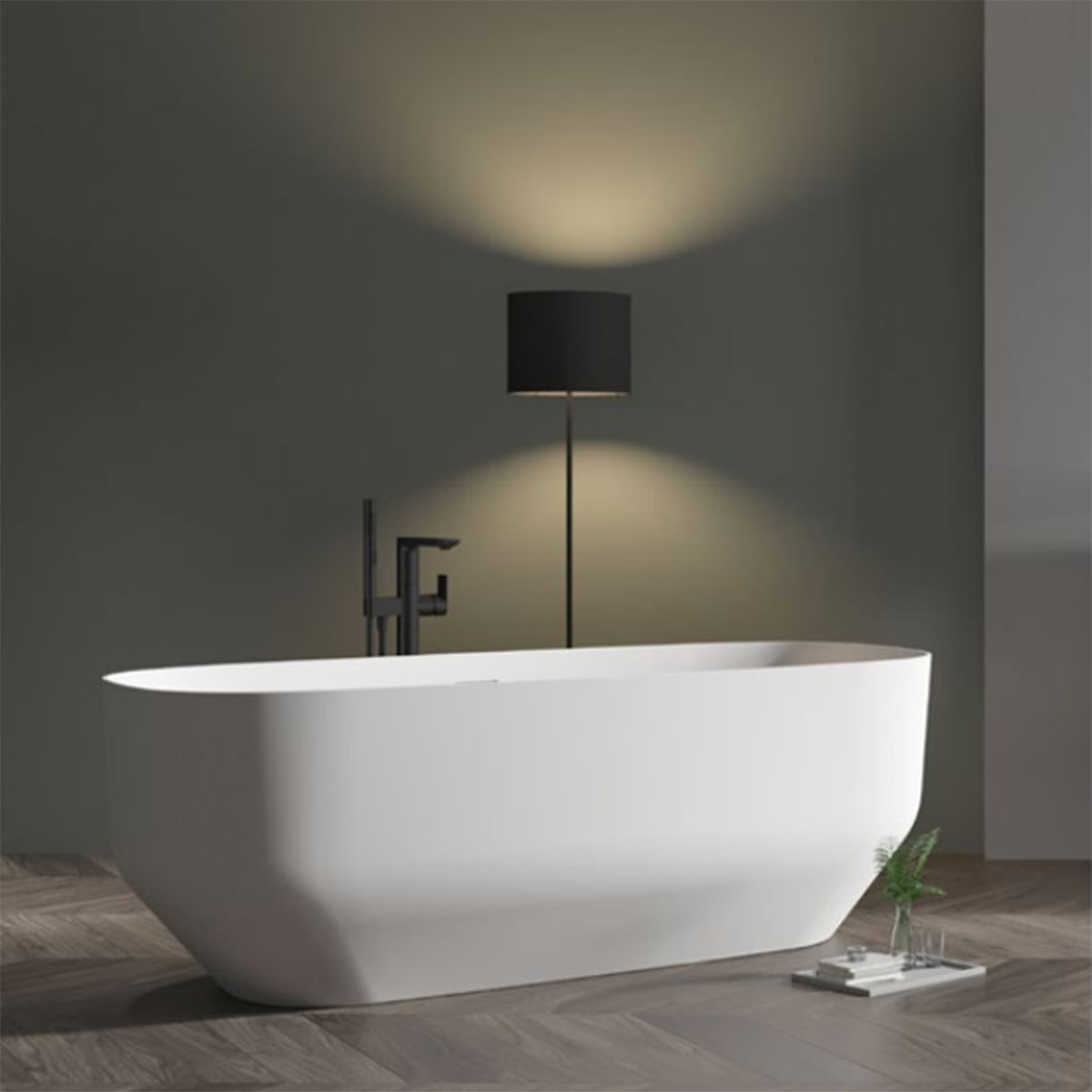 Ванна акриловая Vincea VBT-630 1700*750*600 цвет белый в 100Kran: Широкий выбор и доступные цены.