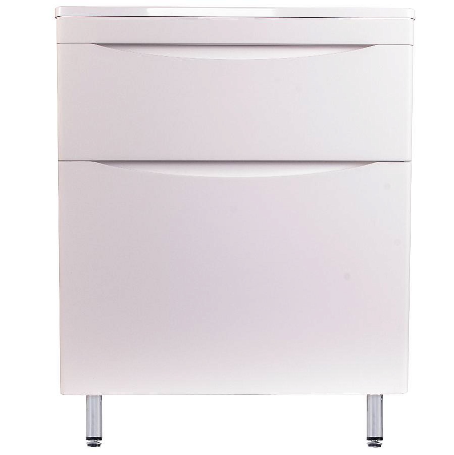 Тумба напольная Style Line Бергамо мини 70 см СС-00002310 антискрейтч белый в 100Kran: Широкий выбор и доступные цены.