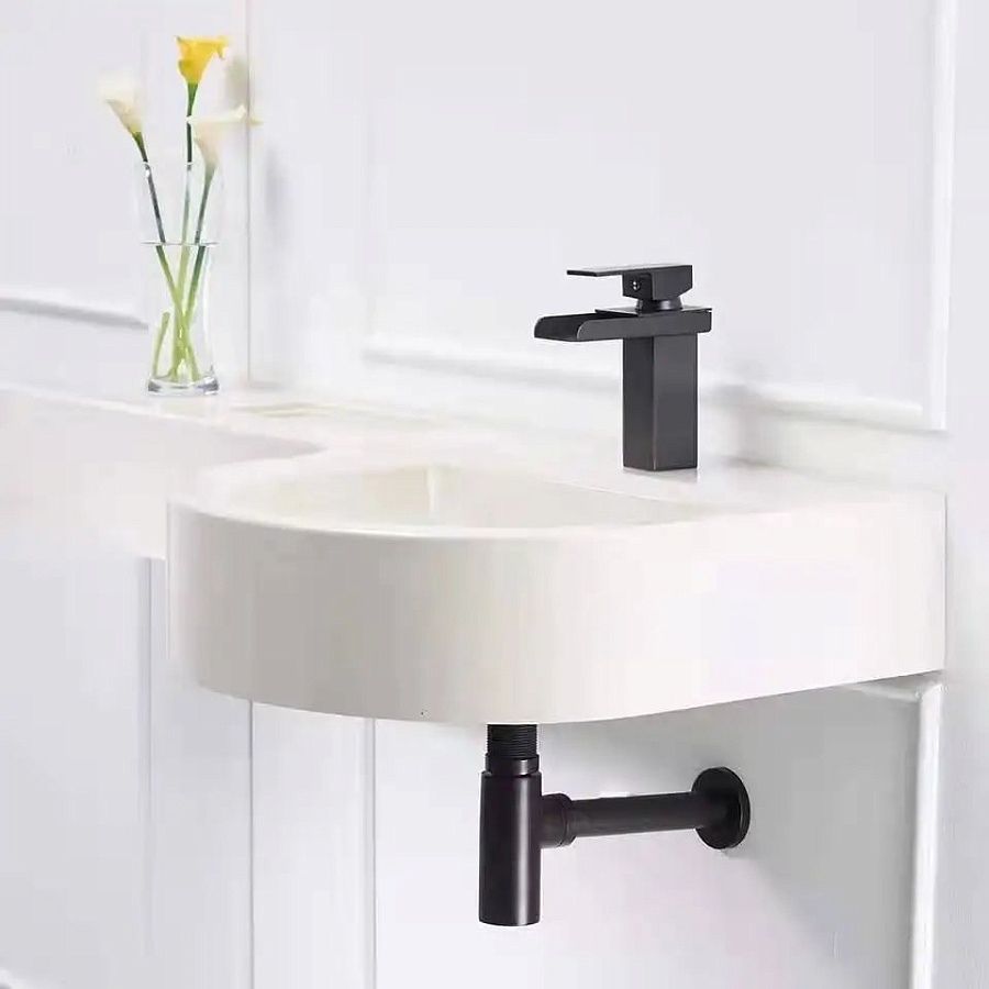 Сифон для раковины Maretti AC1869560 черный в 100Kran: Широкий выбор и доступные цены.