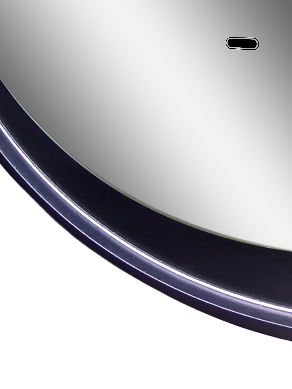 Зеркало с подсветкой "Planet black Led" D 800 с бесконтактным сенсором 100Kran: Широкий выбор и доступные цены.