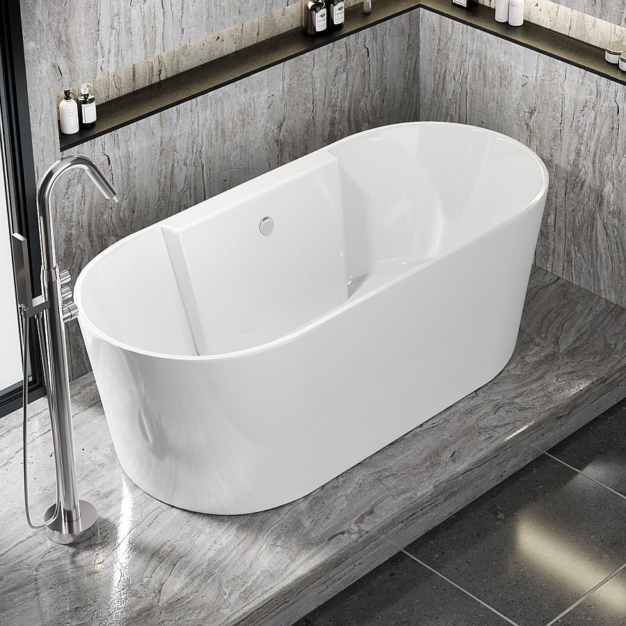 Ванна акриловая Maxonor PURE LIFE SALON 170 х 75 см PL-BT1704 белая в 100Kran: Широкий выбор и доступные цены.