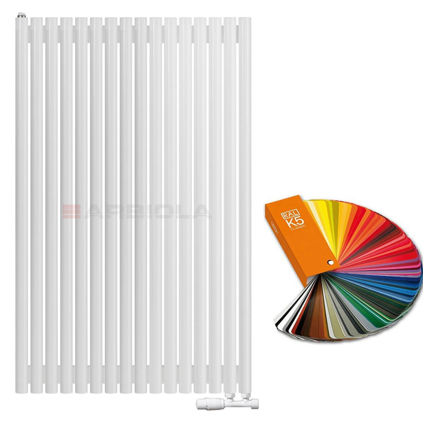 Вертикальный радиатор с нижним подключением Arbiola Iris V 108851 79,2 х 100 см ral classic от интернет-магазина сантехники 100Kran!