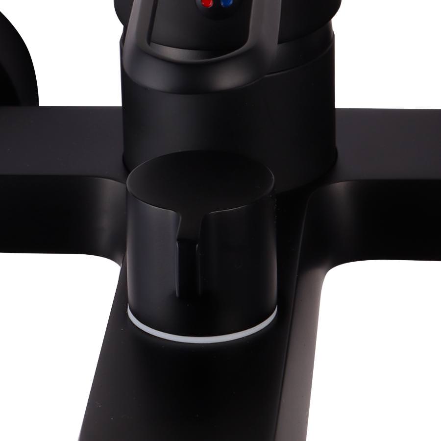 Смеситель для ванны и душа Maxonor PURE LIFE PL32108-7 черный матовый в 100Kran: Широкий выбор и доступные цены.