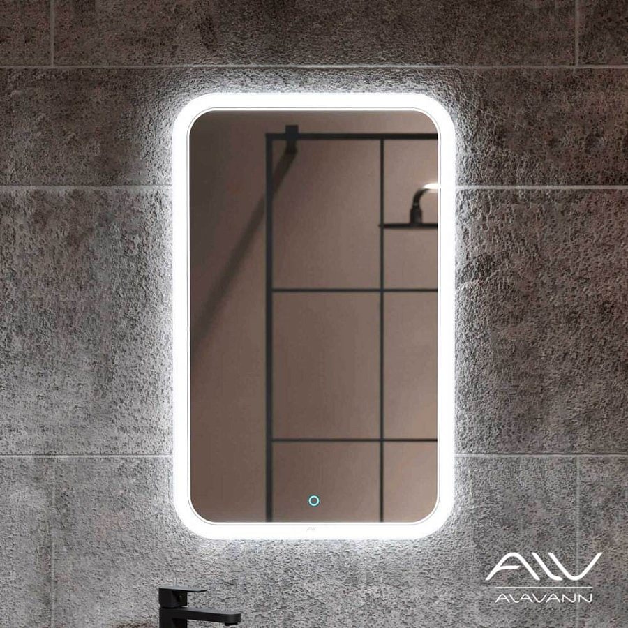 Зеркало с подсветкой Alavann Anna 50 см ALV0016001 100Kran: Широкий выбор и доступные цены.
