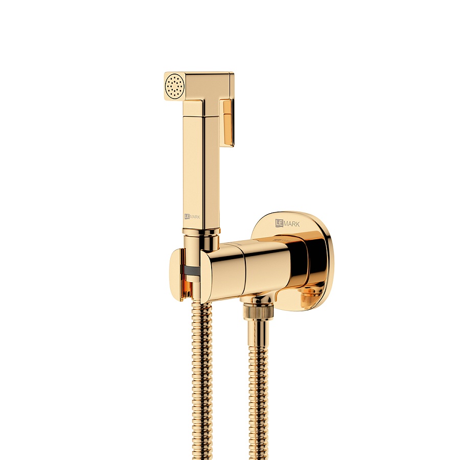 Гигиенический душ встраиваемый Lemark Solo LM7172G золото в 100Kran: Широкий выбор и доступные цены.