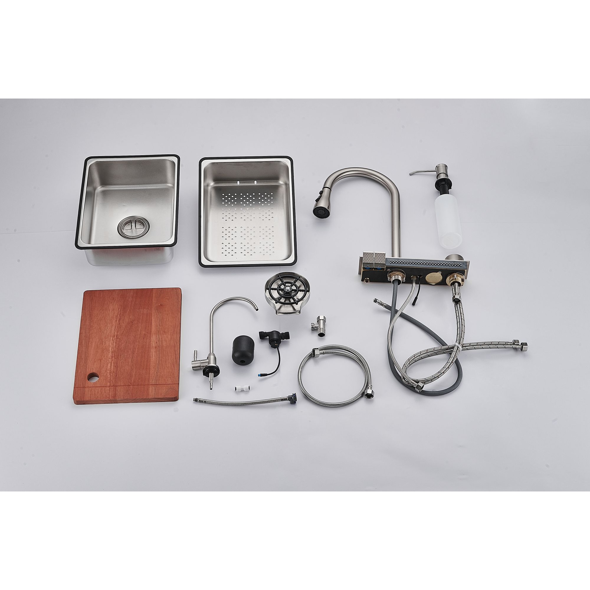 Многофункциональная кухонная мойка Savol S-SC002Q графит в 100Kran: Широкий выбор и доступные цены.