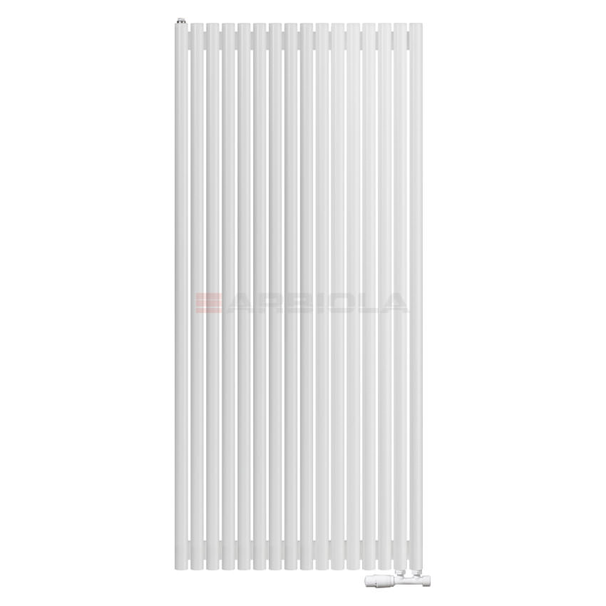 Вертикальный радиатор с нижним подключением Arbiola Iris V 109429 79,2 х 150 см белый матовый ral 9016 от интернет-магазина сантехники 100Kran!