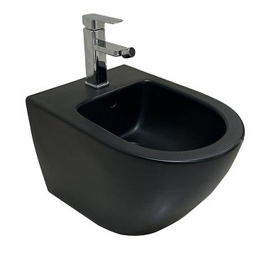 Биде подвесное CeramaLux 2197 MB-1 черное матовое в 100Kran: Широкий выбор и доступные цены.