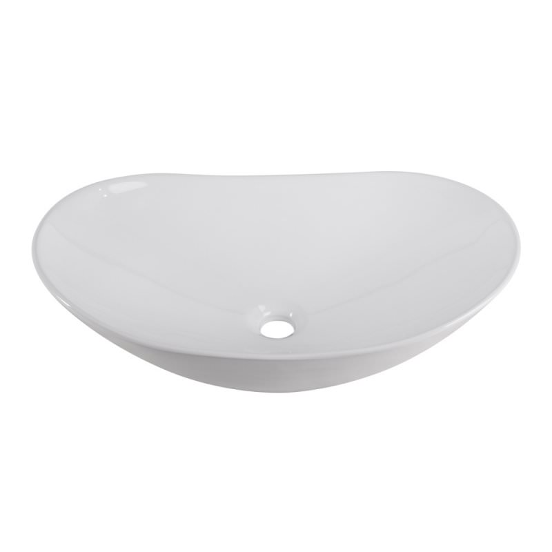 Накладная раковина BelBagno BB1404 60,5  см белая глянцевая в 100Kran: Широкий выбор и доступные цены.